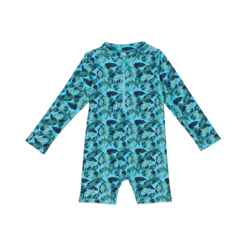 Toobydoo Palms Rashguard Sun Suit Upf50+ (Infant/Toddler)