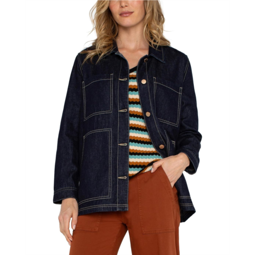 Liverpool Los Angeles Denim Chore Coat