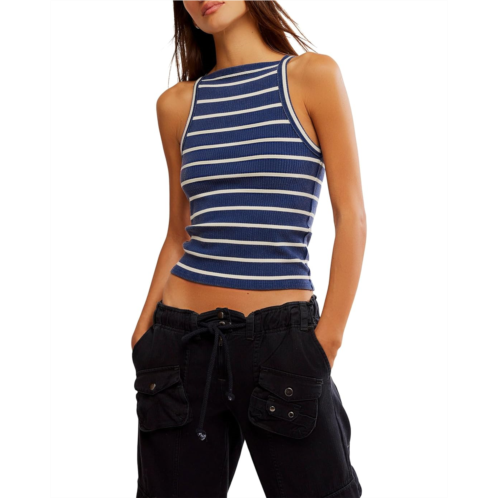 Womens Free People Mia Tank-Yd Stripe