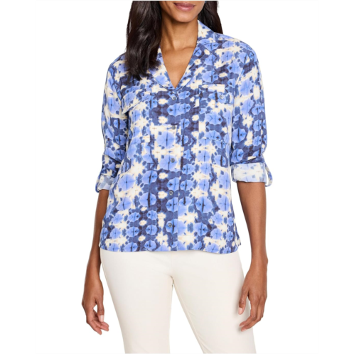 Womens NICZOE Shibori Stone Shirt