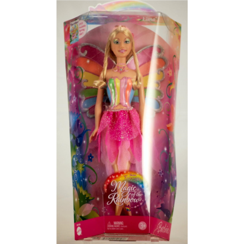Mattel Barbie Fairytopia Magic of the Rainbow Elina Doll