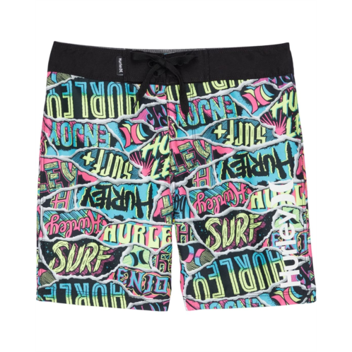 Hurley Kids Sticker Boardshorts (Little Kids)