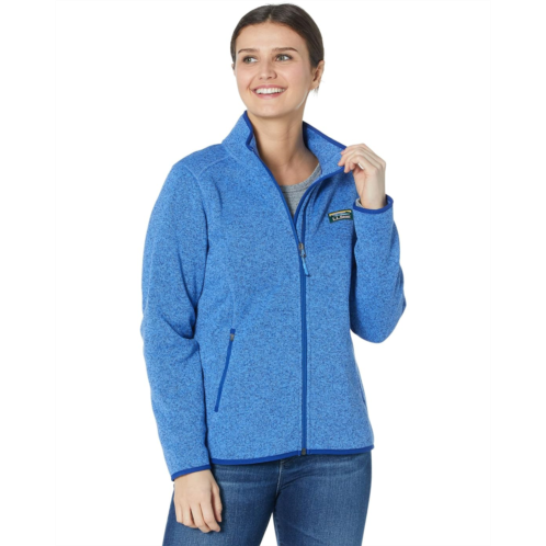 L.L.Bean LLBean Petite Sweater Fleece Full Zip Jacket