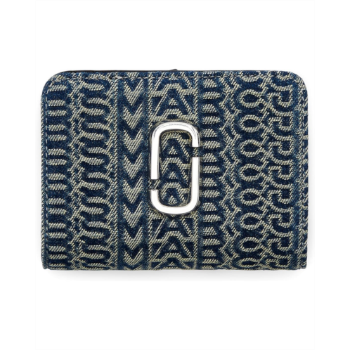 Marc Jacobs The Monogram Denim J Marc Mini Compact Wallet