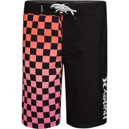 Hurley Kids Checker Print Boardshorts (Big Kids)