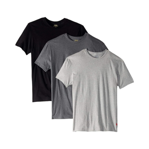 Mens Polo Ralph Lauren Classic Fit Undershirt w/ Wicking 3-Pack Crews