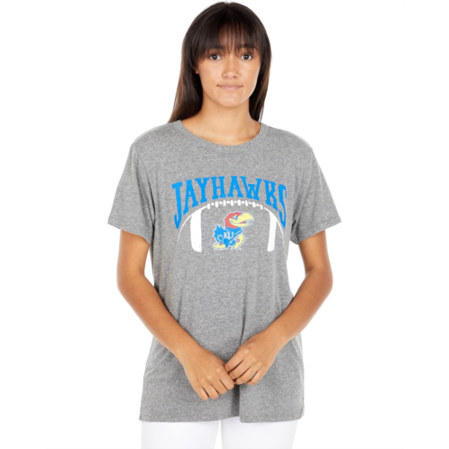 Lauren James Kansas Jayhawks 1/2 Time Short Sleeve Tee