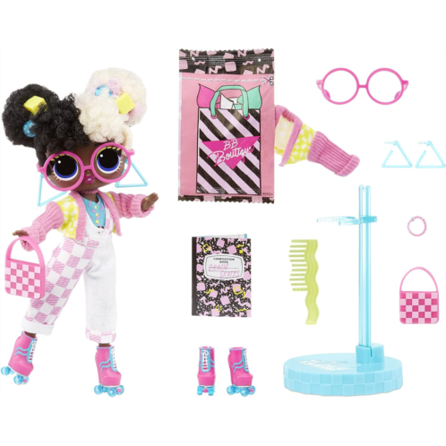 L.O.L. Surprise! Tweens Series 2 Gracie Skates with 15 Surprises Including Pink Outfit and Accessories for Fashion Toy Girls Ages 3 and up, 6 inch Doll