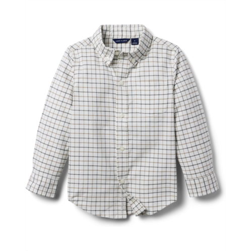 Janie and Jack Oxford Plaid Shirt (Toddler/Little Kid/Big Kid)