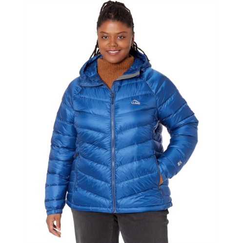 L.L.Bean Plus Size Ultralight 850 Down Hooded Jacket