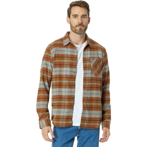 O Neill Redmond Plaid Stretch Long Sleeve Flannel