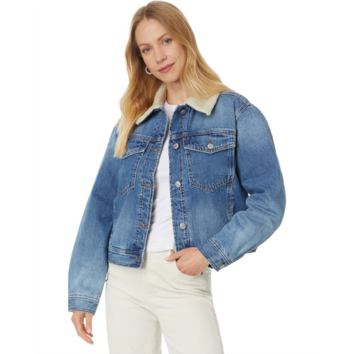 Madewell Denim Sherpa Jacket