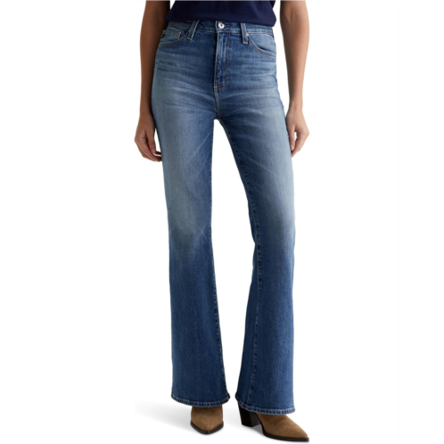 AG Jeans Madi Super High-Rise Flare Jeans in Deja Vu