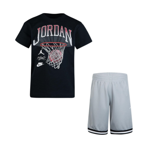 Jordan Kids Hoop Shorts Set (Toddler/Little Kids/Big Kids)