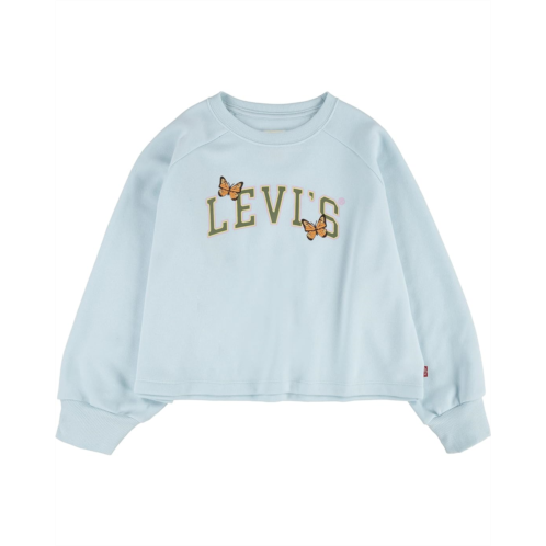 Levis Kids Raglan Meet and Greet Crew (Big Kids)