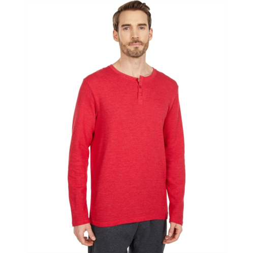 Little Blue House by Hatley Holiday Red Waffle Henley