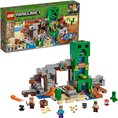 LEGO Minecraft The Creeper Mine 21155 Building Kit (834 Pieces)