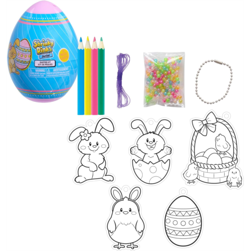 Just Play Shrinky Dinks Easter Kit, 12-Pieces, Kids Art and Craft Activity Set, Kids Toys for Ages 5 Up