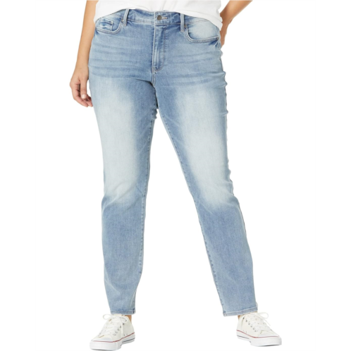 NYDJ Plus Size Plus Size Marilyn Straight Jeans in Seashore