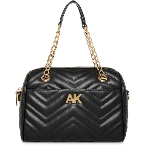 Anne Klein Quilted Convertible Mini Duffel