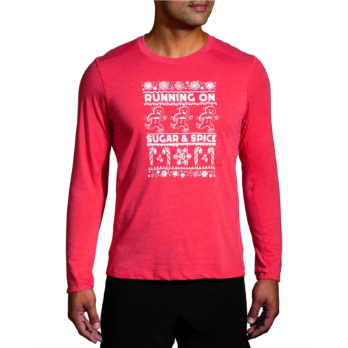 Mens Brooks Distance Long Sleeve Tee 20