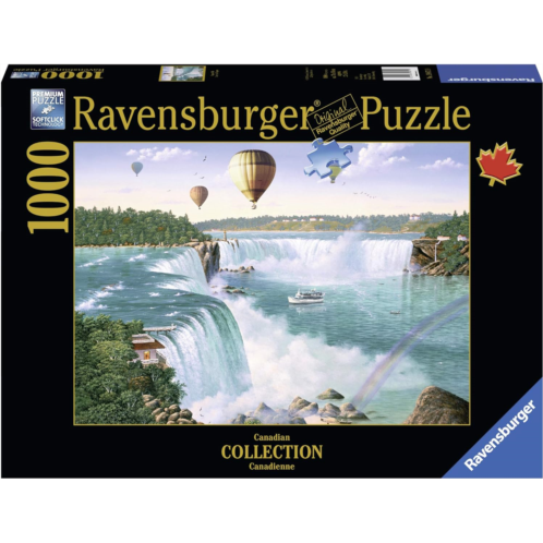 Ravensburger Niagara Falls 1000 Piece Jigsaw Puzzle - 19871 - Every Piece is Unique, Softclick Technology Means Pieces Fit Together Perfectly
