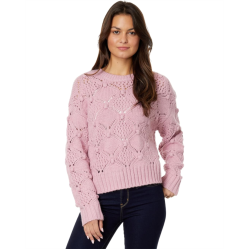 Lucky Brand Open Stitch Pullover Sweater