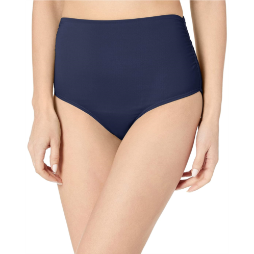 Womens Anne Cole Convertible High-waist to Fold Over Shirred Bikini Bottom