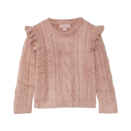 Barefoot Dreams Kids CozyChic Lite Toddler Cable Pullover (Toddler)