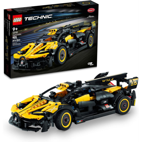 LEGO Technic Bugatti Bolide 42151 Buildable Model Race Car Set, Bugatti Toy for Fans of Engineering, Collectible Sports Car Construction Kit, Gift for Christmas for Boys, Girls and