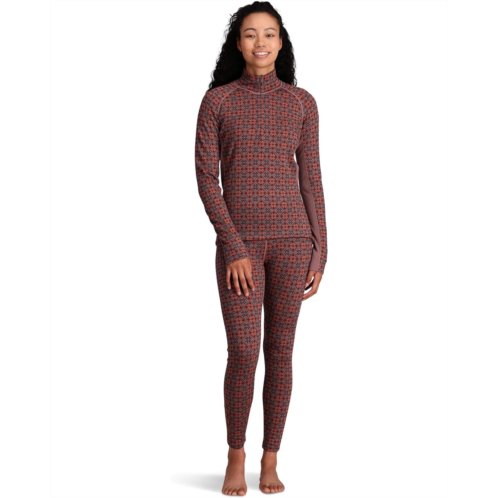 KARI TRAA Rose Light Base Layer 1/2 Zip