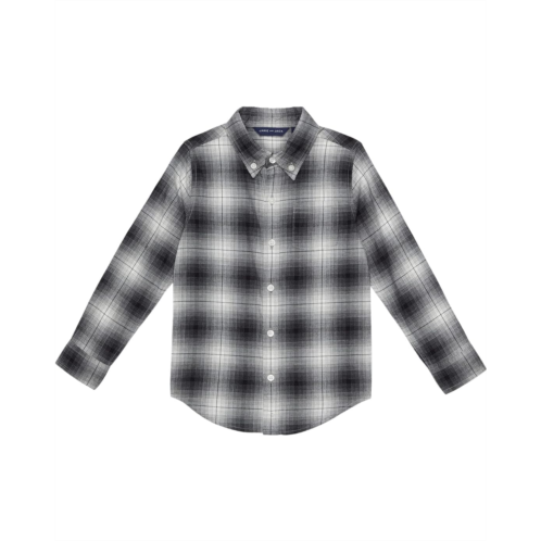 Janie and Jack Brushed Plaid Button-Up Shirts (Toddler/Little Kids/Big Kids)