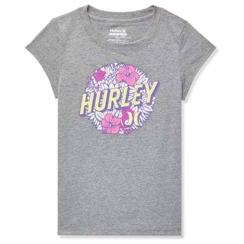 Hurley Kids Floral Circle Tee (Little Kids)