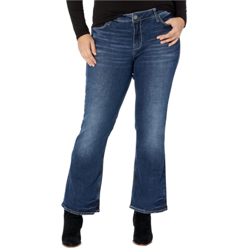 Silver Jeans Co. Plus Size Suki Mid-Rise Bootcut Jeans W93719EOE391