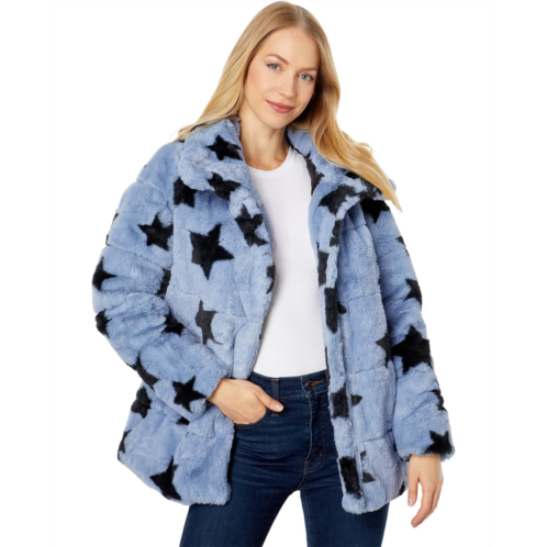 NVLT Short Pile Faux Fur Polyfill Puffer