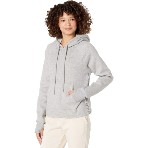 Bebe Sport Sequin Stripe Hoodie