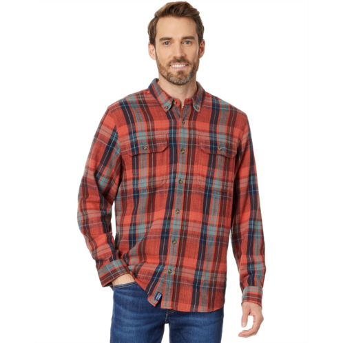 L.L.Bean Mens LLBean 1912 Field Flannel Shirt Slightly Fitted Plaid