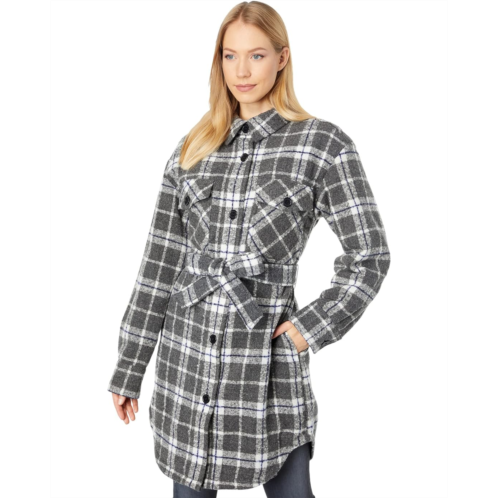NVLT Wool Shacket with Quilted Lining