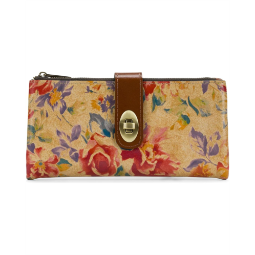 Patricia Nash Annesley Wristlet Aegean Blooms