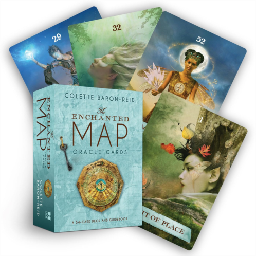 The Enchanted Map Oracle Cards: A 54-Card Oracle Deck for Love, Purpose, Healing, Magic, and Happiness: 9781401927493: Baron-Reid, Colette: Books