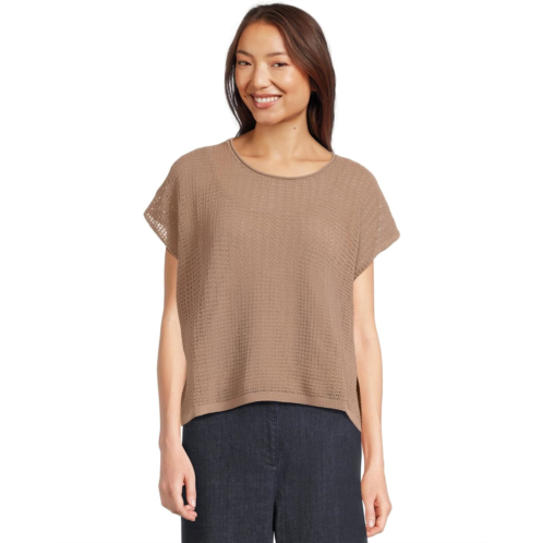Eileen Fisher Jewel Neck Sweater