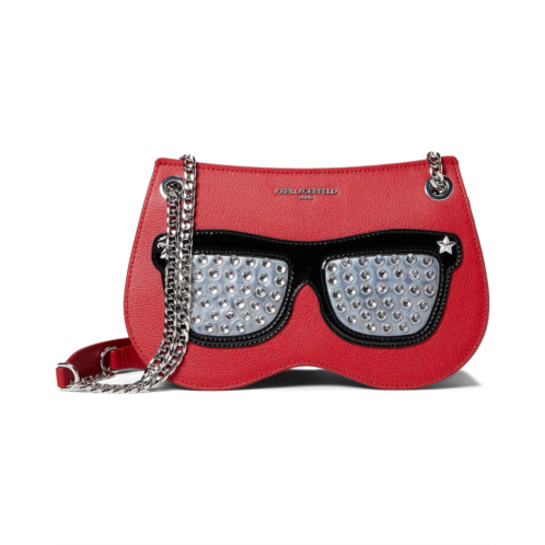 Karl Lagerfeld Paris Ikons Sunglass Crossbody