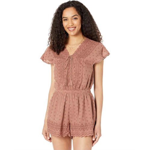 Lucky Brand Eyelet Romper