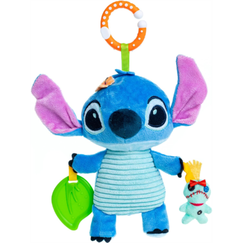 KIDS PREFERRED Disney Baby Lilo & Stitch - Stitch On The Go Activity Toy 12 Inches, Blue