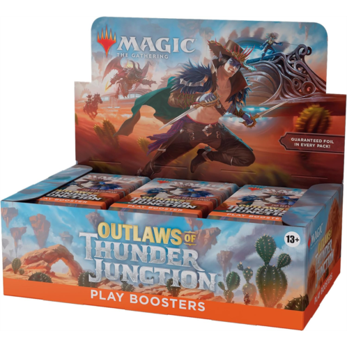Magic The Gathering Magic: The Gathering Outlaws of Thunder Junction Play Booster Box - 36 Packs (504 Magic Cards)