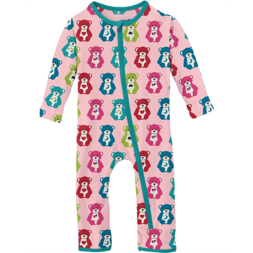 Kickee Pants Kids Print Coverall with Two-Way Zipper (Infant)