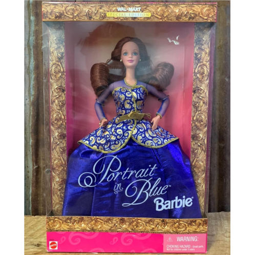 BARBIE Portrait in Blue Doll