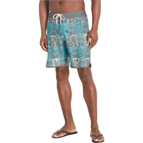 Quiksilver Waterman Leaf Boxes Scallop Boardshorts 20