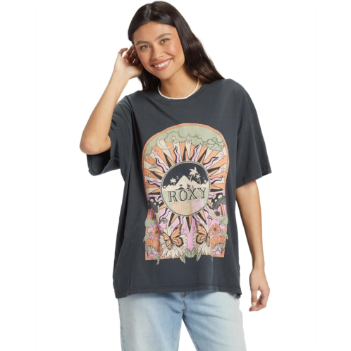 Roxy Cosmic Window Oversized Boyfriend T-Shirt