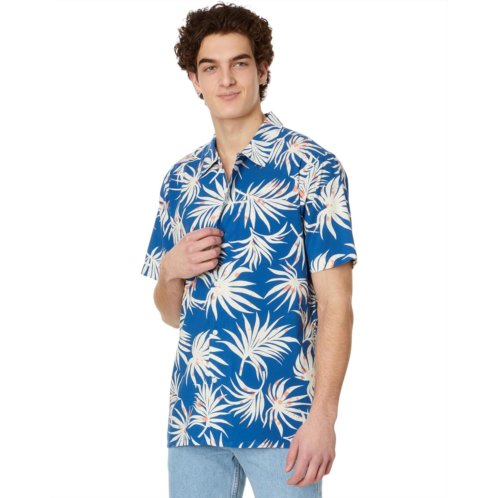 Mens Quiksilver Beach Club Casual Short Sleeve